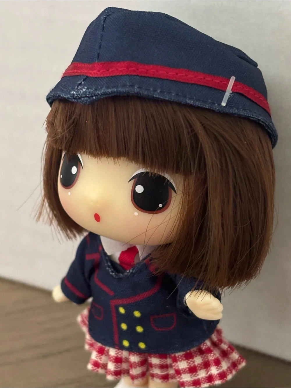 Ddung Student Junior High School Collectible Doll Figure Blue Outfit Blind Box